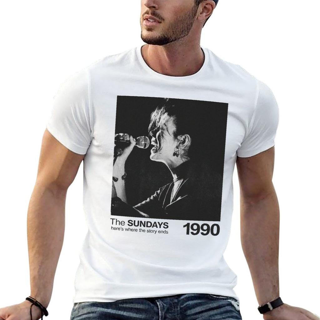 The Sundays // Story ends T-Shirt Print Short Sleeve T-Shirt