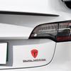 Autosticker 2025 Nieuwe Tesla 3D Metalen Schild Styling Autostickers Auto Carrosserie Kofferbak Decoratieve Stickers Voor Tesla Roadster Model 3 Mode