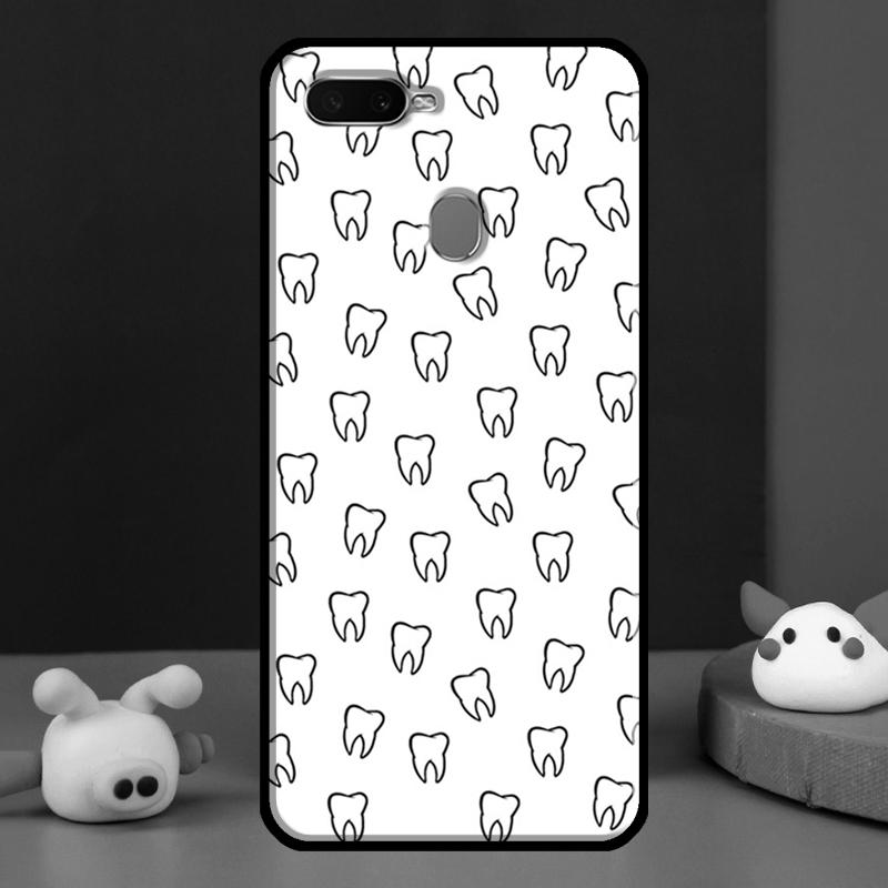 Dentist Dental Dent Tooth For Oppo A54 A57 S A78 A58 A98 A5 A9 A91 A15 A16 A17 A52 A72 A76 A96 A74 A94 A77 Phone Case