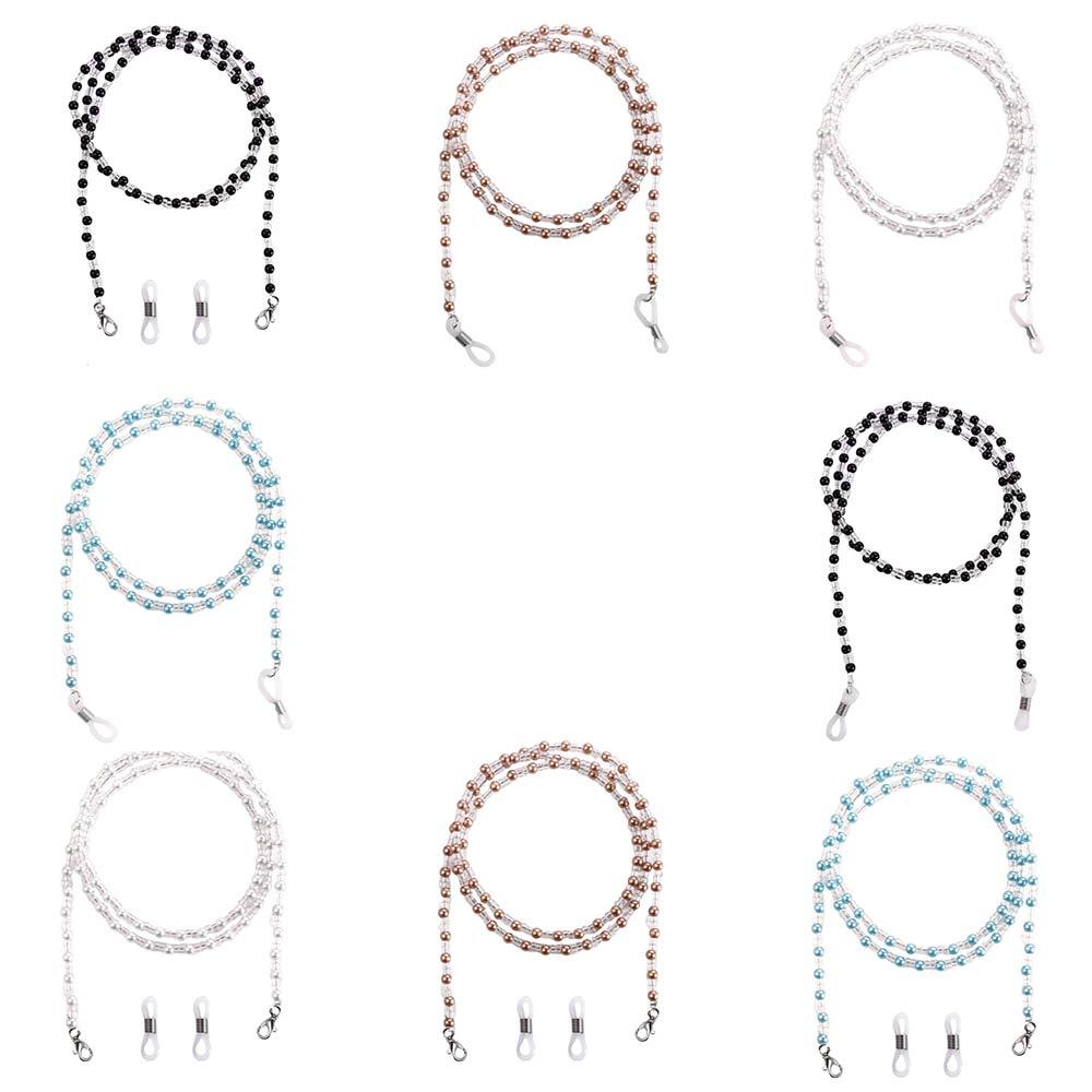 Eeyglasses Rope Crystal Beaded Spectacle Cord Mask Chains Beads Glasses Chain Glasses Chains