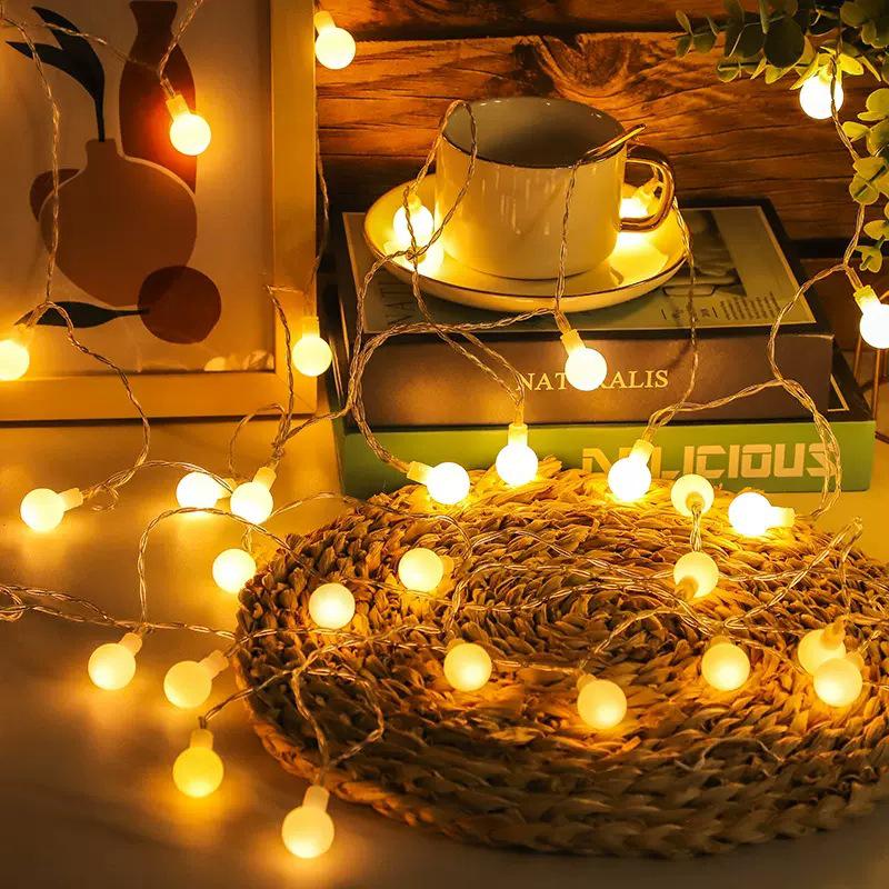 LED Fairy String Lights - Outdoor Christmas & Festive Décor Battery-Powered