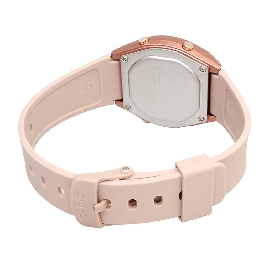 Casio Standard Digital Watch for and Business Women, Kids, Girls, LW204, Waterproof, Lightweight, Slim, Simple, Easy-to-Operate Watch, LW-204-4A