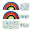 Multipurpose Rainbow Pen Holder Silicone Mould Versatile Castes Set for Home and Office Decoration and Jewelry Storage