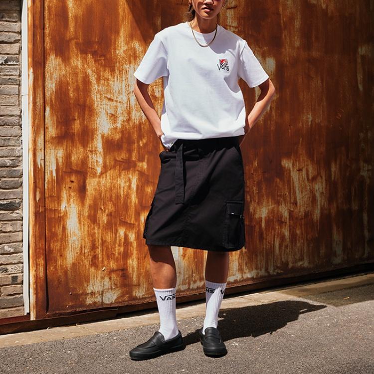 New Vans X YISHUJIA,LIANMINGKUAN T Shirt Women's White VN000RP2WHT