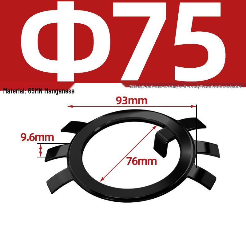 65MN Manganese 304 Stainless Steel Six-Claw Anti-Loosening Lock Nut Washer