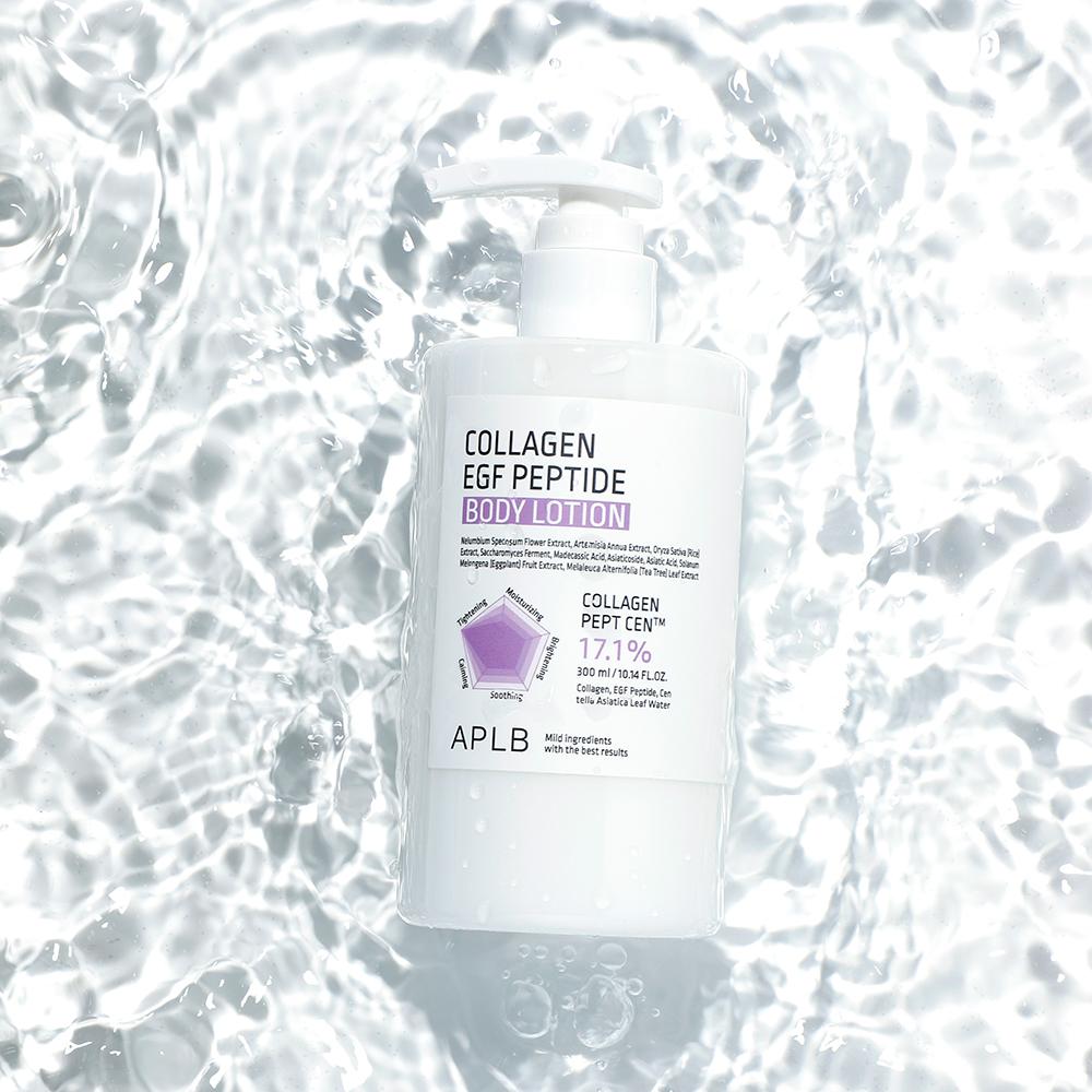 APLB Kolagenowy Peptydowy Balsam do Ciała z EGF 300ml - Ujędrniający Nawilżający, Koreański