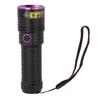 Y48 365nm Ultraviolet Flashlight Rechargeable Black Light Flashlight for Resin Curing Currency