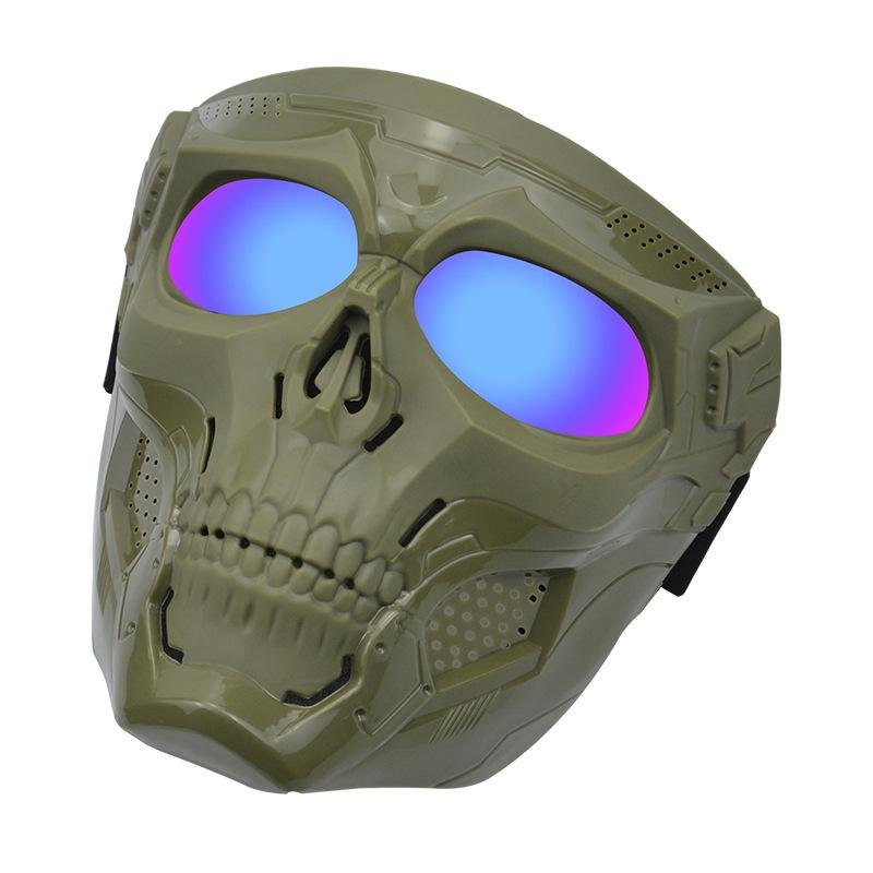 

ANLORR Off-Road Motorcycle Goggles with Windproof and Sandproof Devil Mask #8040