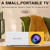 Compact Led Yg300 Home Office Mini Projector With 1080p Hd Resolution And 3d Capability