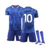 (bleu, M) Ensemble de maillots d'entraînement de sport avec chaussettes, 25/26 Chelsea Domicile #10 Palmer