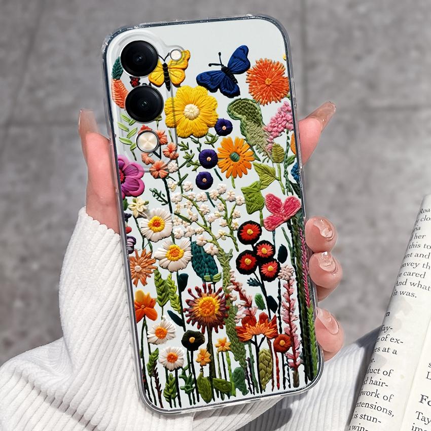 Fashion Casing For Vivo Y04 Y02 Y02a Y02s Y400 Pro X200 Ultra X200s Phone Case Lovely Cat Panda Shell Transparent TPU Soft Silicone Shockproof Housing