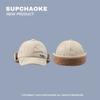 Lamb wool thickened warm duck tongue ear protection hat men and women autumn and winter thickened cycling flight