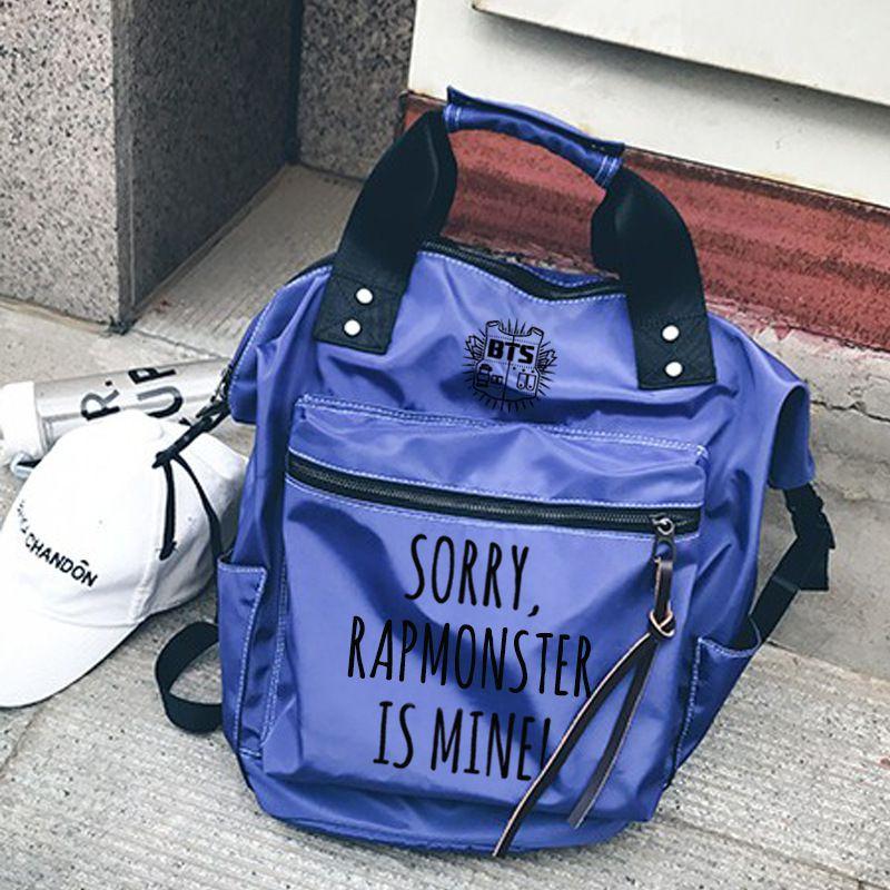 Kpop Bts Backpack Bangtan Wings Bag Cute Shoulder Book Bag For Stylish School Days
