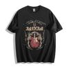 T-Shirt Rock N Roll - Design Guitare Vintage & Ailes T-shirt Unisexe