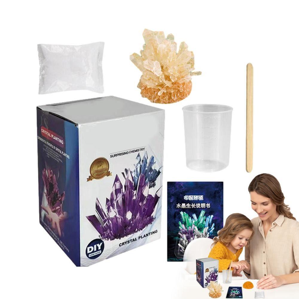 Grow a Crystal Science Experiments Toy Easy To Grow Crystal Making Kit  Boys