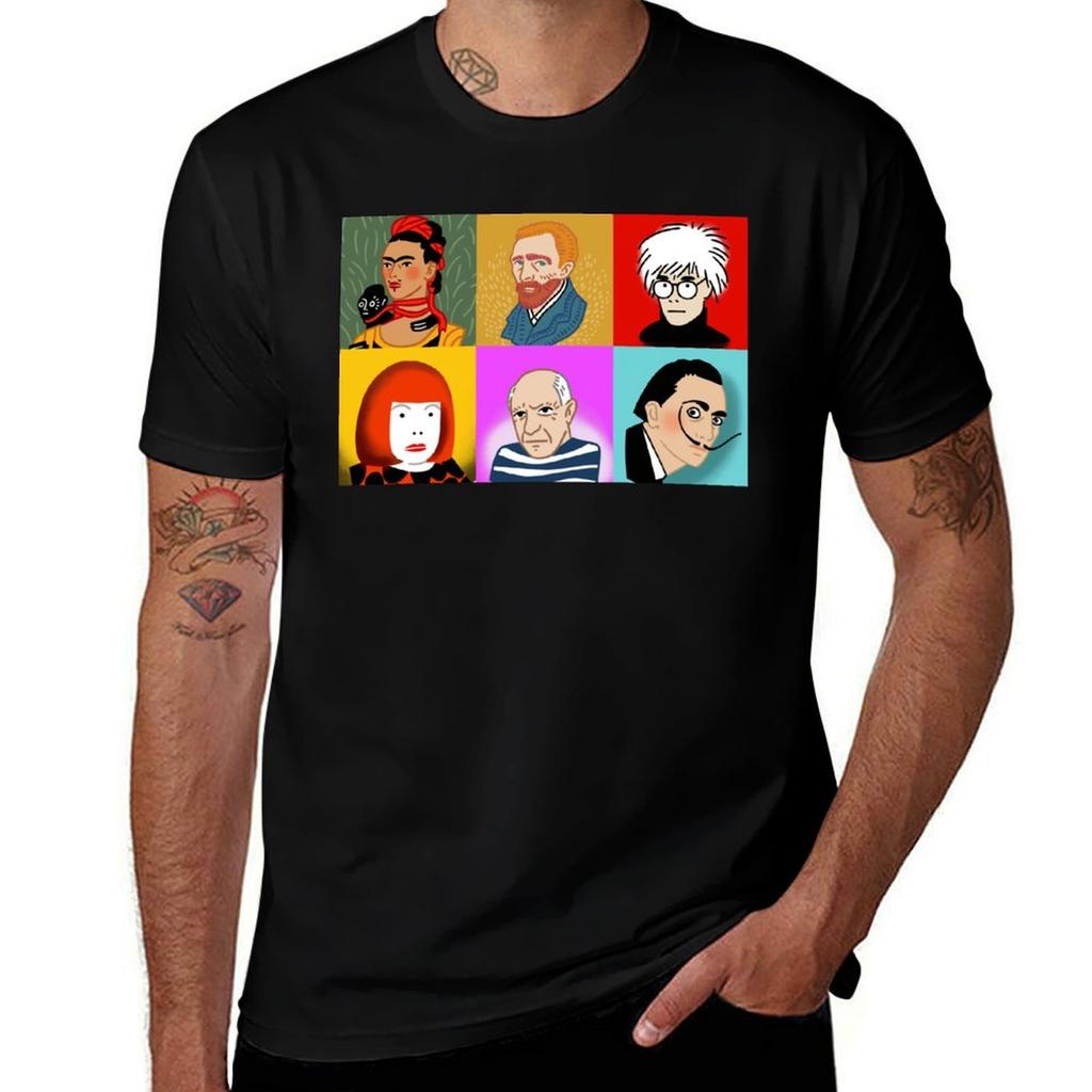 Iconic Artists T-Shirt Street Casual Tee Shirt