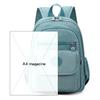 Ladies' Lightweight, Large Capacity Stylish Black Commuter Travel Backpack with Adjustable Shoulder Straps, School and Leisure B