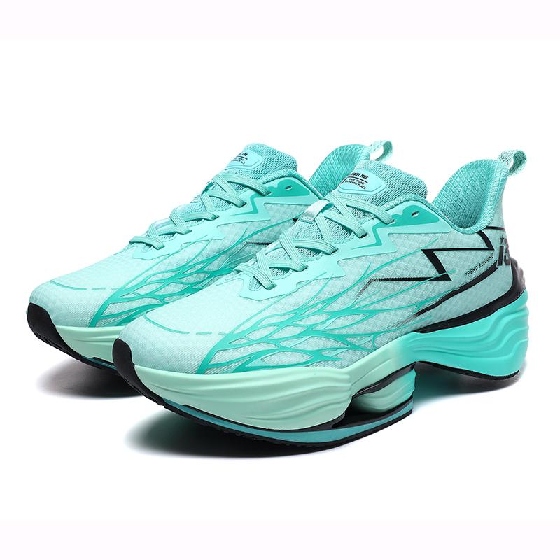 

Кроссовки для бега Carbon Board Speciality Marathon Мужские спортивные дышащие легкие женские удобные спортивные нескользящие кроссовки 44 зелёный