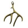 Deer Antler Charms Christmas Day Pendants For Nature Inspired Jewelry