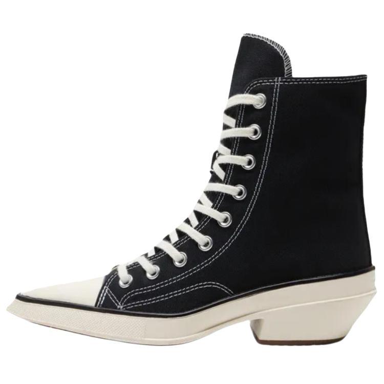 Converse Chuck 70 Hi De Luxe Spiss Svart Hvit Dame Sneakers A13016C