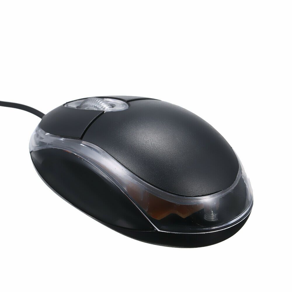 Home Office Laptop Ergonomic Gaming Mice USB Wired Mouse Game Backlight