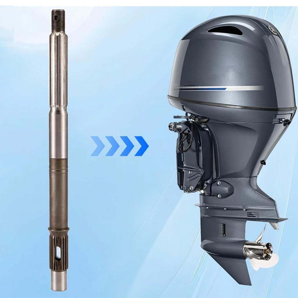 Boat Accessories for Outboard Engine F25 F40 40HP Boat Motor Propeller Shaft 66T-45611-00 Replacement