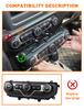Savadicar Climate Control Panel Knob Trim Kit & Light Control
