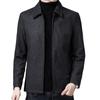 Coat Stuff Mens Jackets New Brand Casual Lapel Autumn Winter Men Clothing Fashion Solid High Quality Classic Daddy Clothes