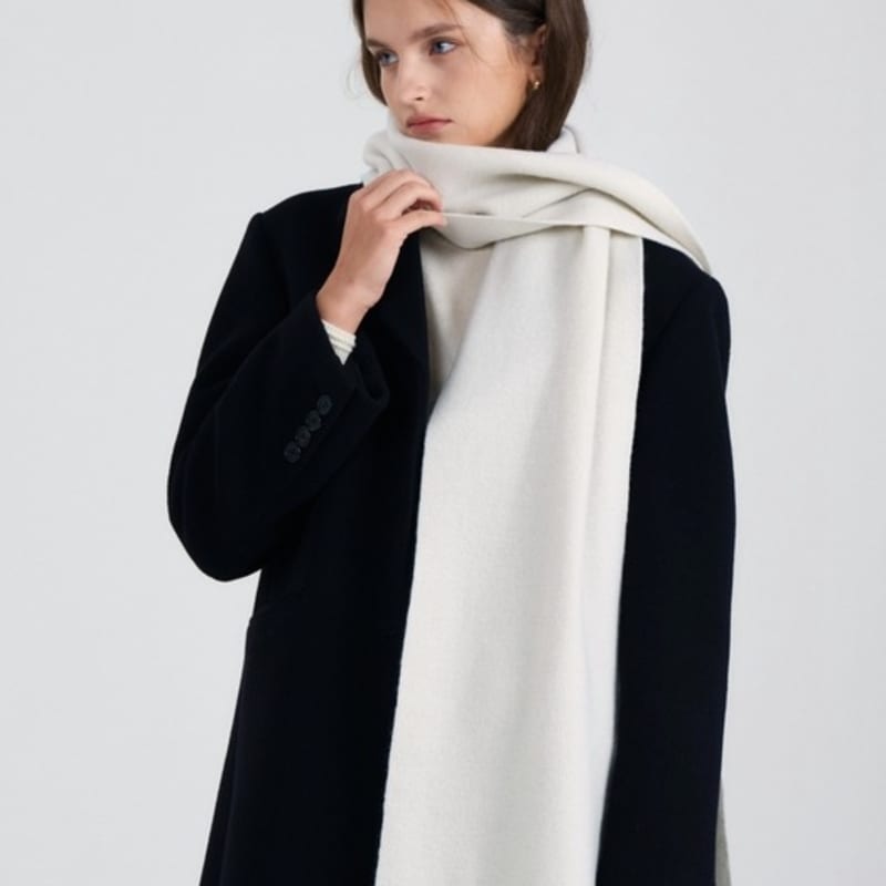 FRONTROW Cashmere Knit Muffler
