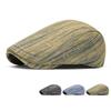 Denim Forward Cap Men Retro Beret Print Painter Cap