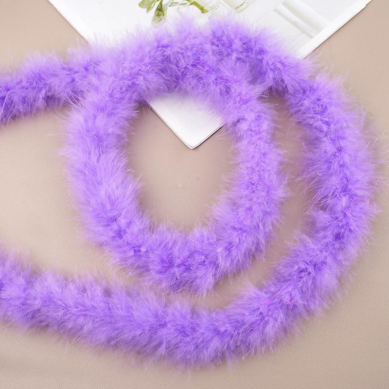 Colorful Turkey Feather Strips for DIY Crafts and Christmas Decorations
