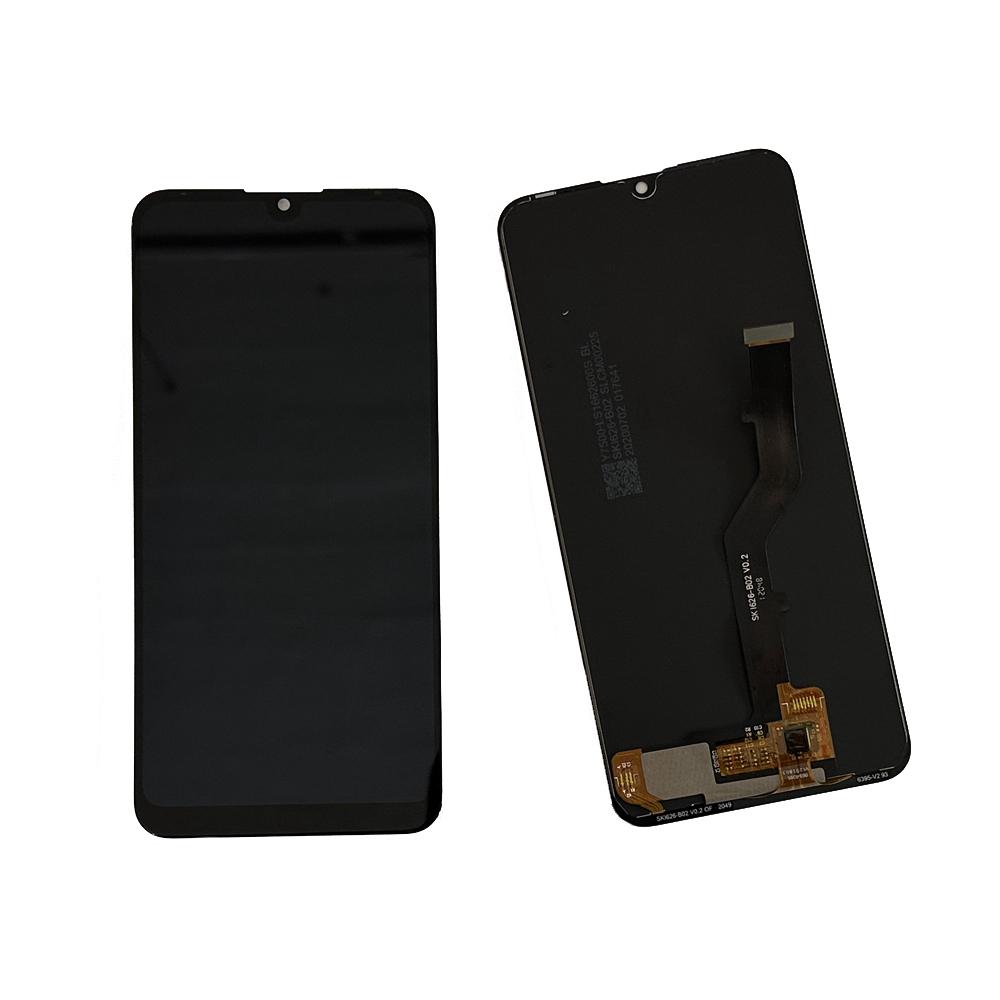LCD Screen and Digitizer Full Assembly for ZTE Blade V10 Vita;Black; + Tools