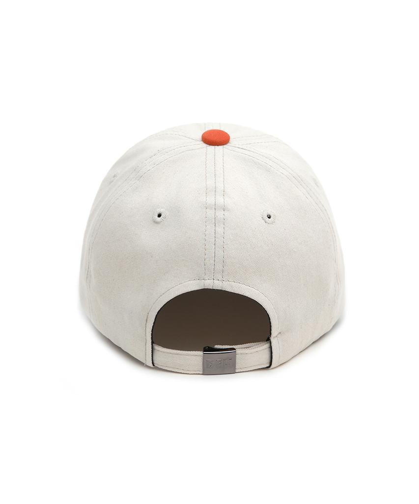 Donpogesmi Dfm Two-Tone Short-Brimmed Orange Ball Cap