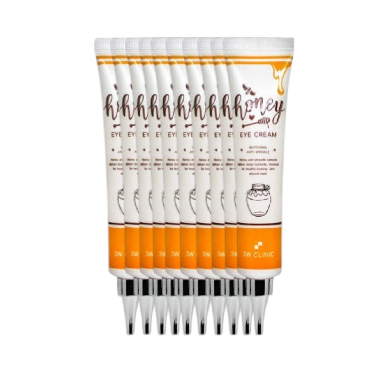 3W Clinic Honey Eye Cream Nourishing & Anti-Wrinkle Care 40ml x10 Set
