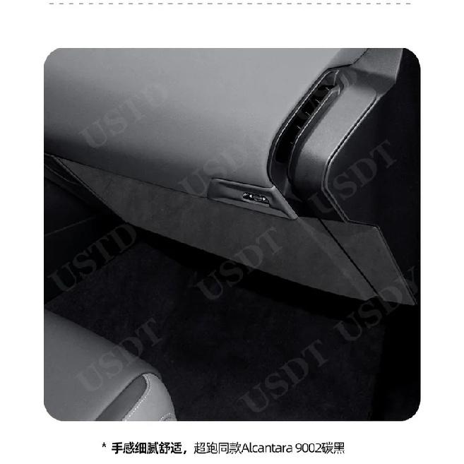 Fit For BMW X3 G48 G45 2025 Suede Leather Sticker Doors Anti-Dirty Trim Co Pilot Glove Box Wrap Sticker Trim Cover