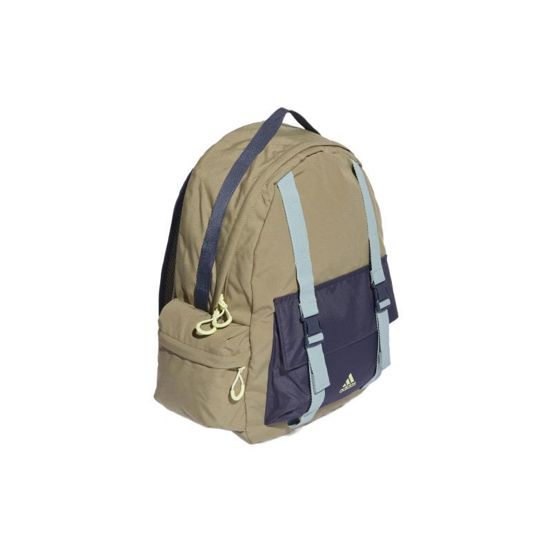 Adidas Polyester Backpack Regular Unisex Khaki Adidas HA5679