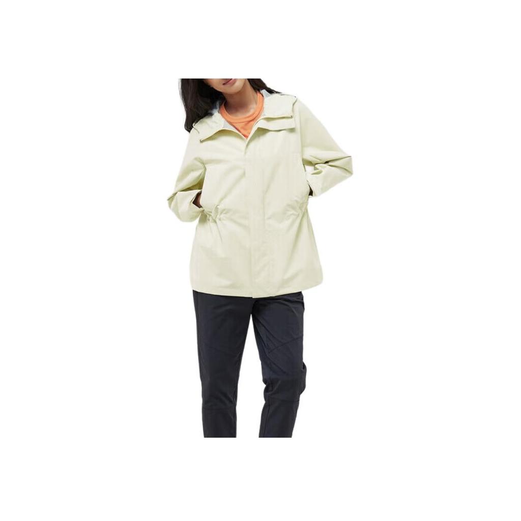 Skechers Outdoor Series Solid Color Casual Sports Hooded Zip Jacket Women Jackets Pineapple-Yellow L324W028-046V