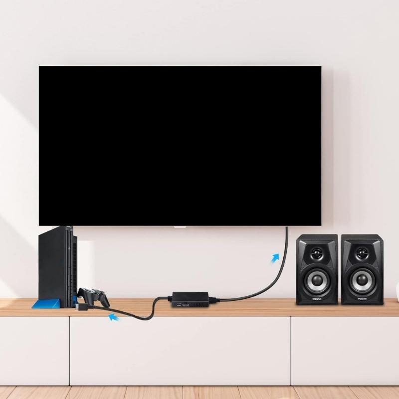 Male To HDTV Female Extension Cable HDTV Wire Replacement for HDTV Monitor Gaming Console Projector Accessoires