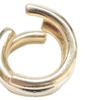 Blanc Iris 925 Circle Ring Ring Gold platedUsed