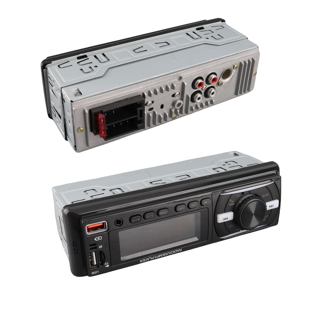 Single DIN Car Radio Wireless Remote Stereo Audio System with RGB Light APP Control Support FM Lossless MP3 Memory Card