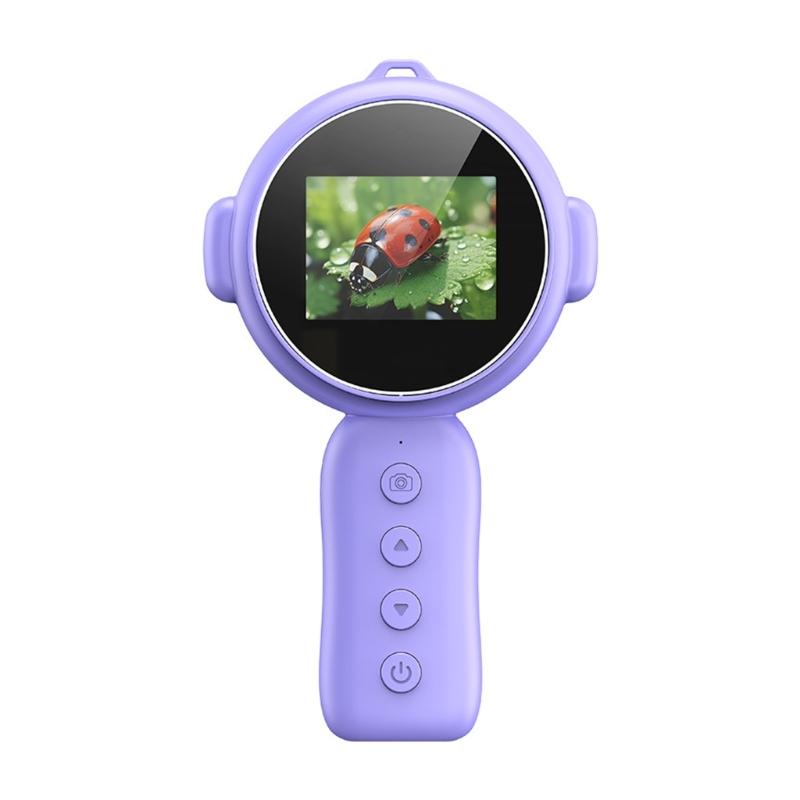 500x Magnification Microscope Handheld Magnifying Glass Support PC Educational Science Toys Pocket Microscopes for Kids