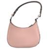 Tory Burch Emerson Logo Zip Closure Patent Leather Handbag Women Handbags Clay-Pink 147940-667