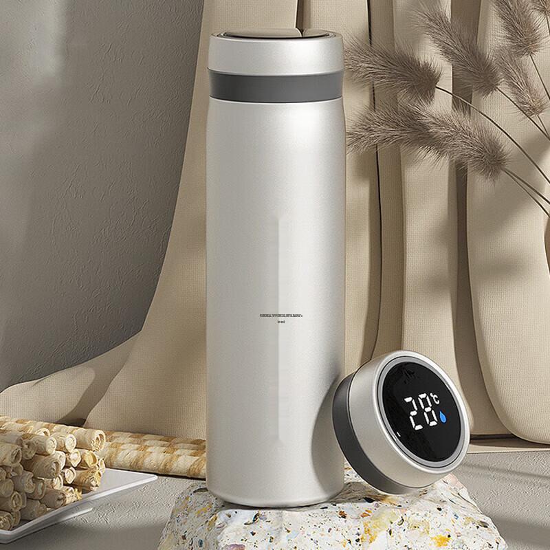 

BaoPai Smart LED Display Insulated Bottle, 500ml