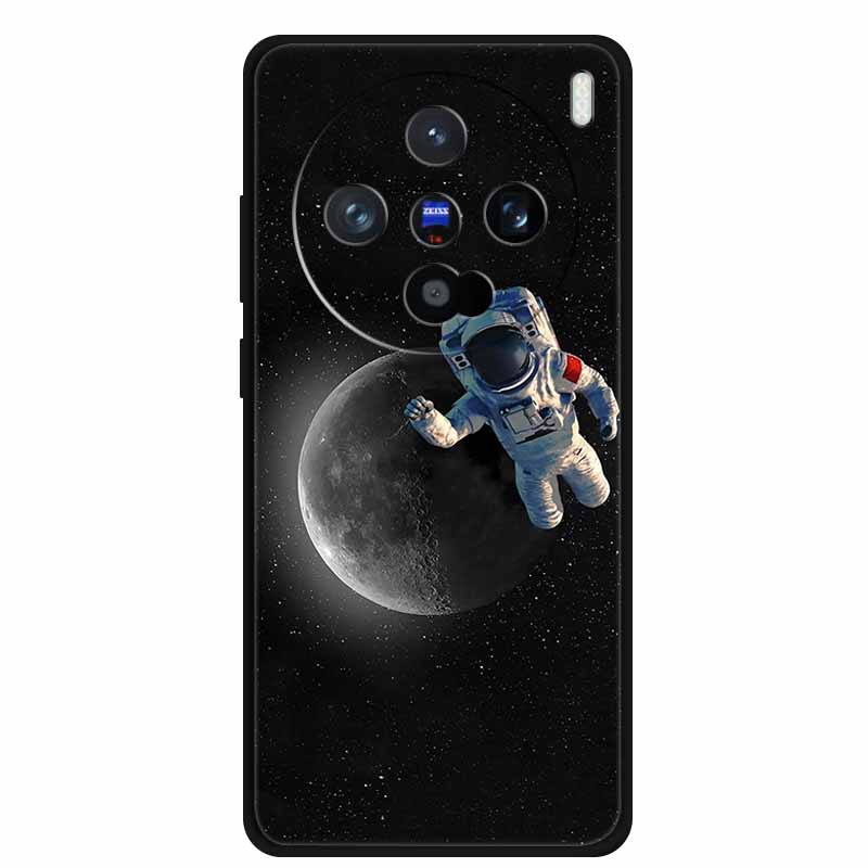 Cartoon Patterns Phone Case For Vivo X100 Ultra pro 5G Soft TPU Silicone Shield Back Cover Funda X 100 Fashion Luxury Bumper