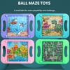 3D Maze Ball for Kids - Hand-eye Balance Gravity Memory Sequential Puzzle Montessori Educational Toy Ideal Children's Gift