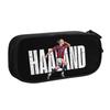 Norway Haaland 9  Pencil Case Fashion   Pen Box Bag Girls Boys Big Capacity Office Zipper Pencilcases