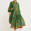 2026 Spring European & American Women's Solid Color Slimming Long Sleeve Short Dress