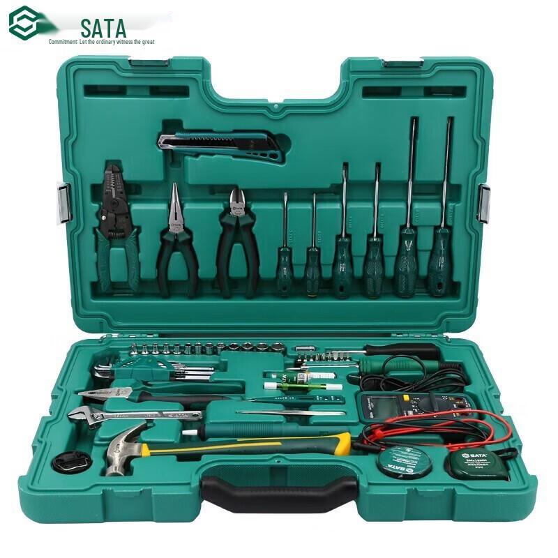 SATA 09536 61-Piece Telecom Repair Kit