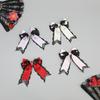 2000s Hair Clip for Halloween Punk Wing Lace Bowknot Hair Clip Nonslip Barrettes Hair Holder Cosplay Party Hair Decors
