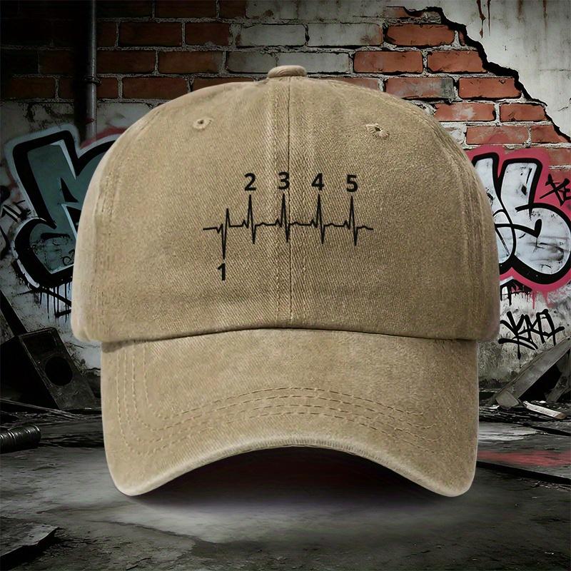 Pc Black Denim Baseball Cap Lightweight Printed WomenS Hat Trendy MenS Versatile Hat Ideal Gift for Parties And Birthda